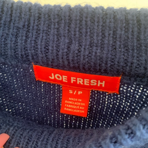 blue knit sweater Joe Fresh - Picture 3 of 5